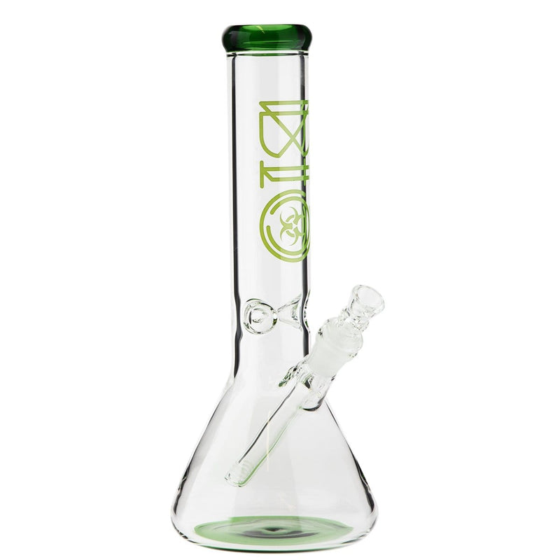 Bio Glass Glass Bong 12" BIO 50mm Beaker Water Pipe - Green