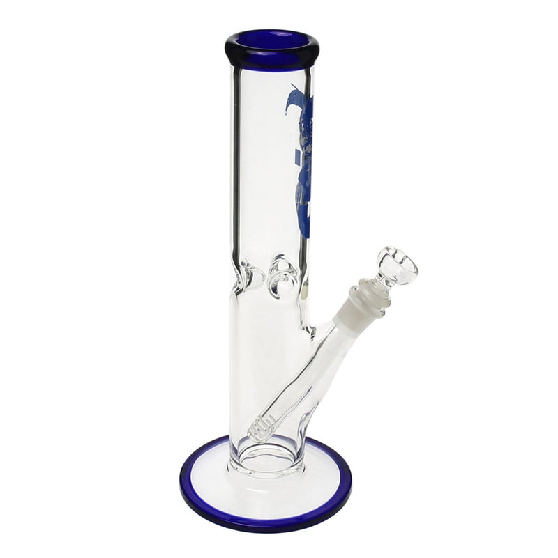 Bio Glass Glass Bong 12" BIO 50mm Straight Water Pipe - Blue