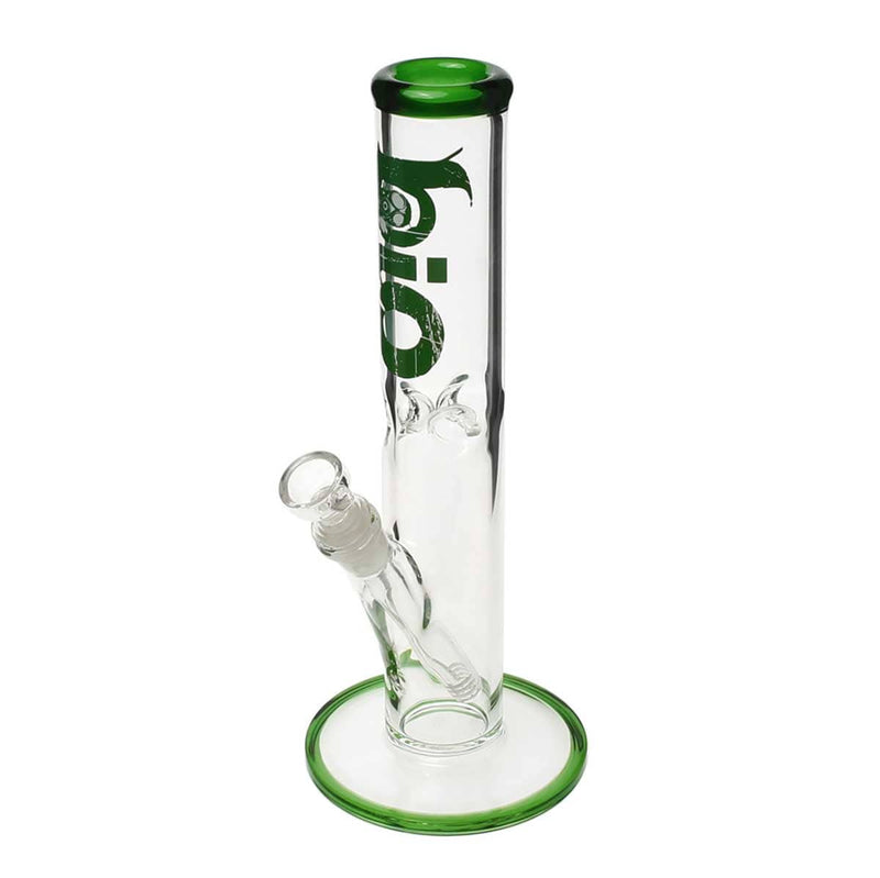 Bio Glass Glass Bong 12" BIO 50mm Straight Water Pipe - Green