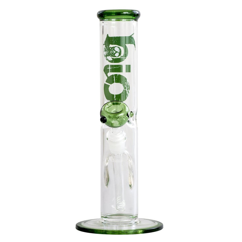 Bio Glass Glass Bong 12" BIO 50mm Straight Water Pipe - Green