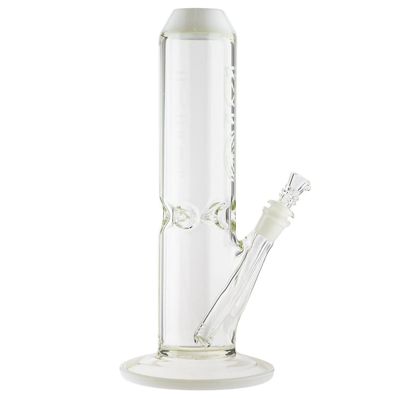 Bio Glass Glass Bong 12" BIO 65mm Straight Water Pipe - White