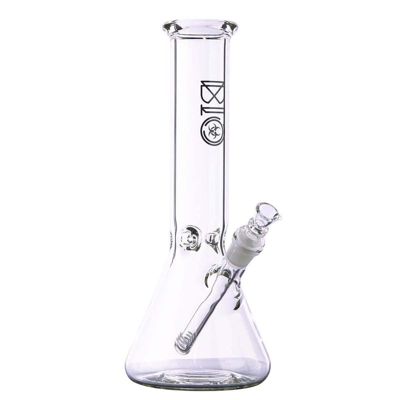 Bio Glass Glass Bong 12" BIO Beaker 50 X 5 - Black