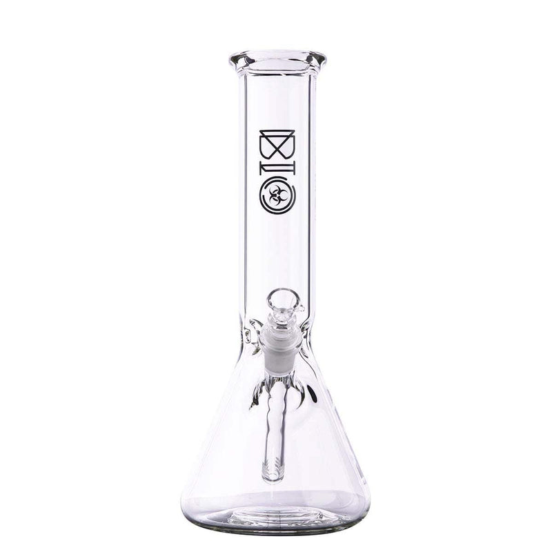 Bio Glass Glass Bong 12" BIO Beaker 50 X 5 - Black