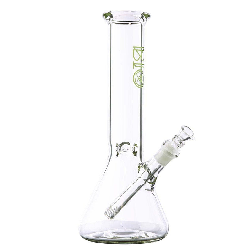 Bio Glass Glass Bong 12" BIO Beaker 50 X 5 - Green