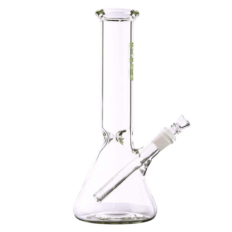 Bio Glass Glass Bong 12" BIO Beaker 50 X 5 - Green