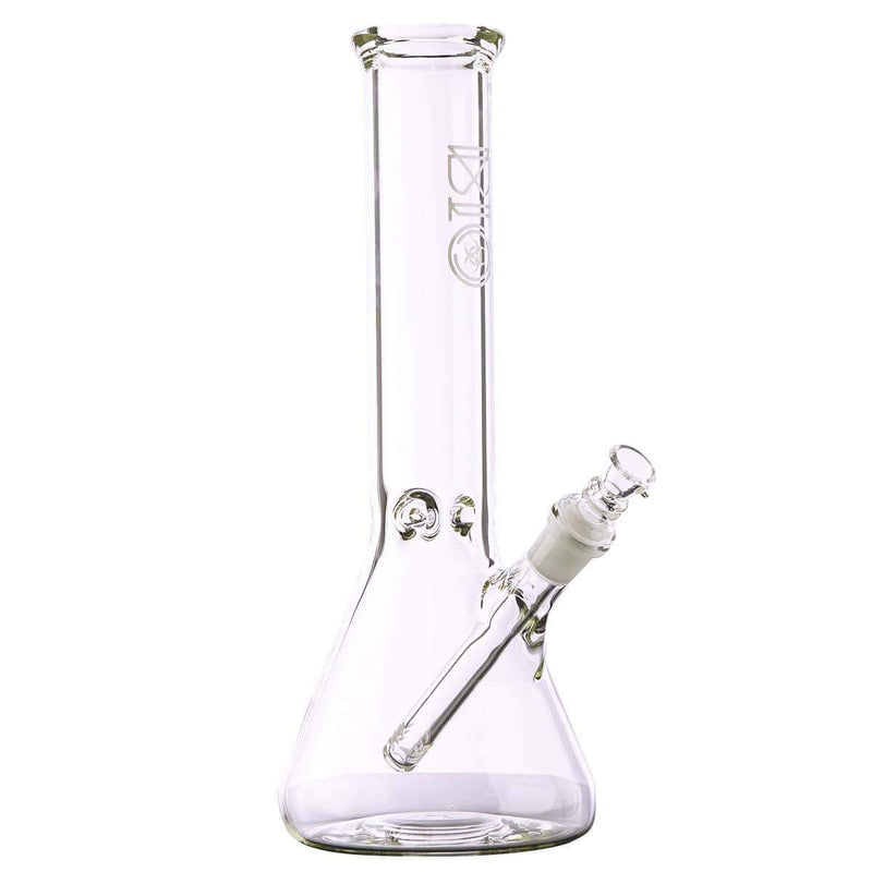 Bio Glass Glass Bong 12" BIO Beaker 50 X 5 - White