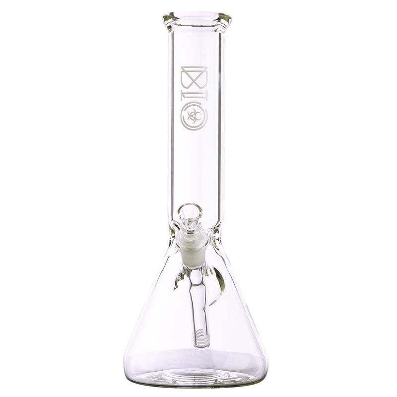 Bio Glass Glass Bong 12" BIO Beaker 50 X 5 - White