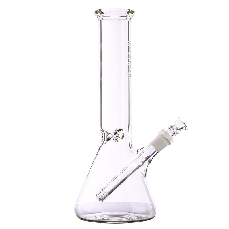 Bio Glass Glass Bong 12" BIO Beaker 50 X 5 - White