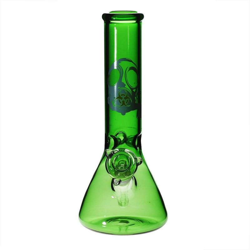 Bio Glass Glass Bong 12" BIO Beaker Water Pipe - Green