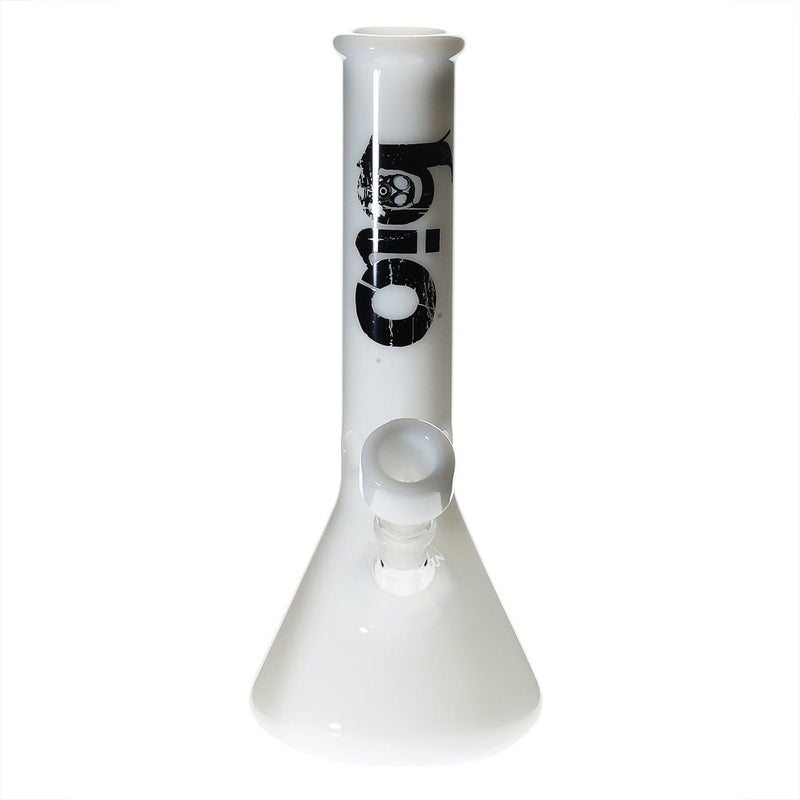 Bio Glass Glass Bong 12" BIO Beaker Water Pipe - White