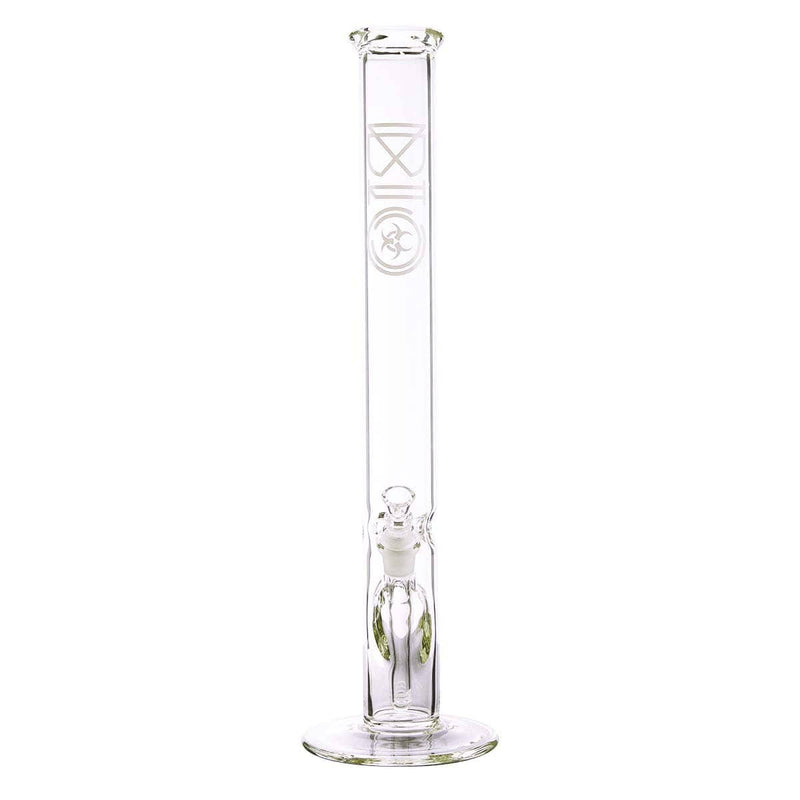 Bio Glass Glass Bong 18" BIO 50mm Straight - White