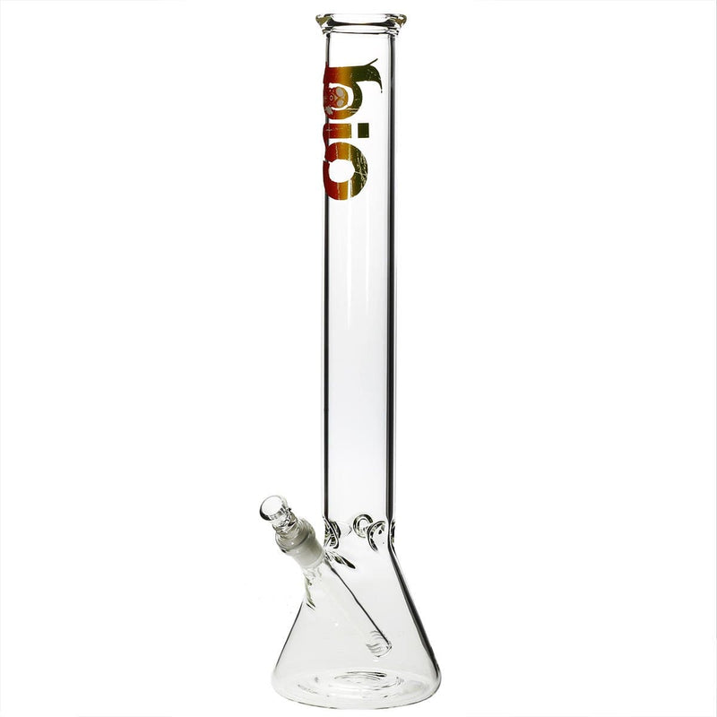 Bio Glass Glass Bong 18" BIO Beaker Water Pipe - Rasta Logo