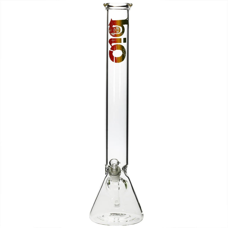 Bio Glass Glass Bong 18" BIO Beaker Water Pipe - Rasta Logo