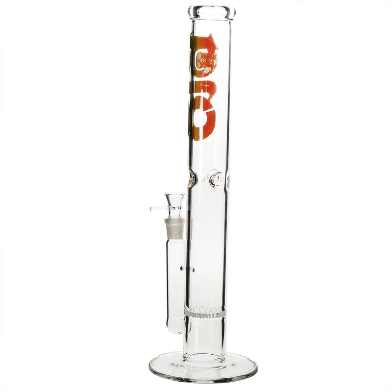 Bio Glass Glass Bong 18" BIO Honeycomb Water Pipe - Rasta Logo