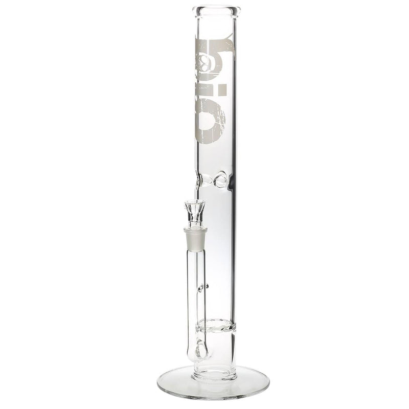 Bio Glass Glass Bong 18" BIO Hurricane Water Pipe - White Logo