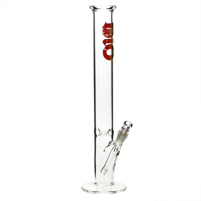 Bio Glass Glass Bong 18" BIO Straight Water Pipe - Rasta Logo