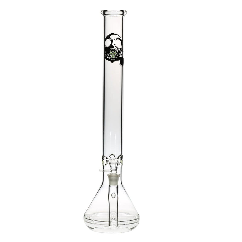 Bio Glass Glass Bong 20" BIO Ring Beaker Water Pipe - Clear