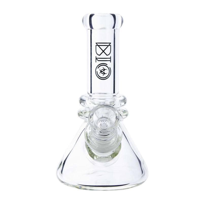 Bio Glass Glass Bong 5.5" BIO Heavy Beaker - Black Logo