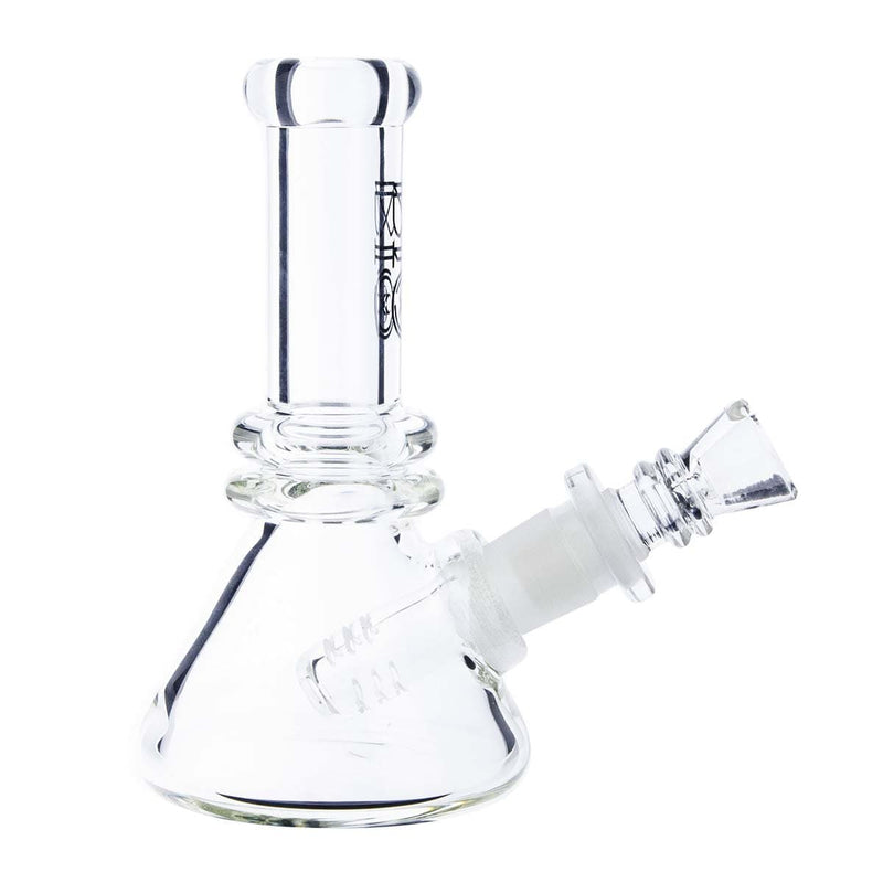 Bio Glass Glass Bong 5.5" BIO Heavy Beaker - Black Logo