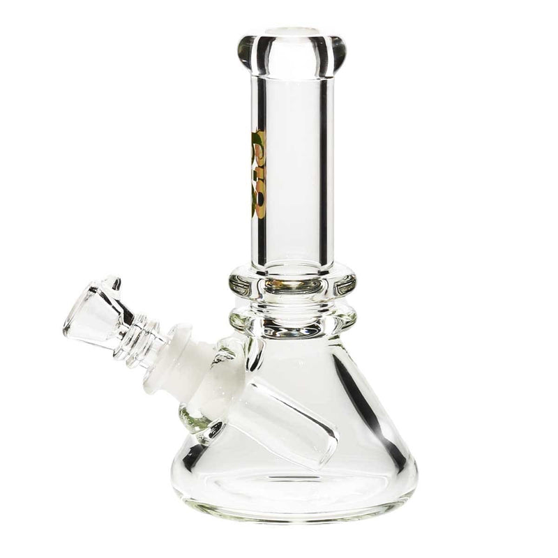 Bio Glass Glass Bong 5.5" BIO Heavy Beaker - Rasta Logo