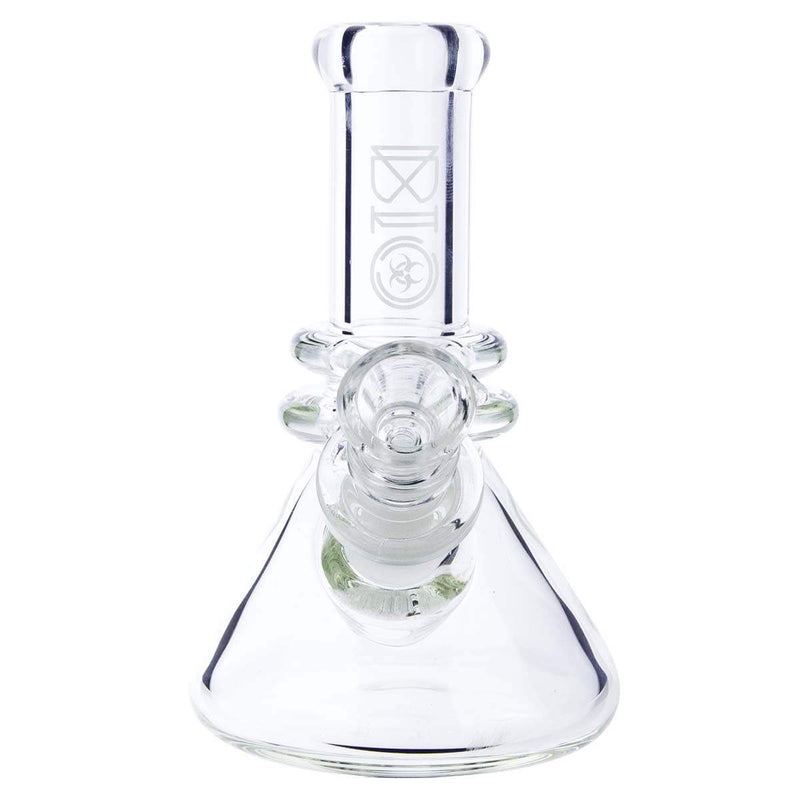 Bio Glass Glass Bong 5.5" BIO Heavy Beaker - White Logo