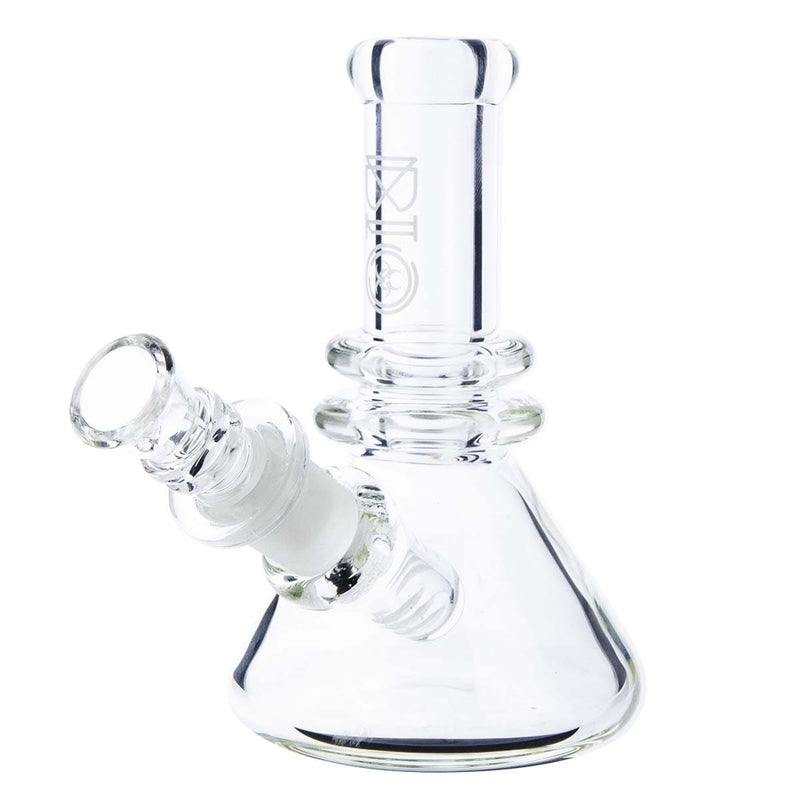 Bio Glass Glass Bong 5.5" BIO Heavy Beaker - White Logo