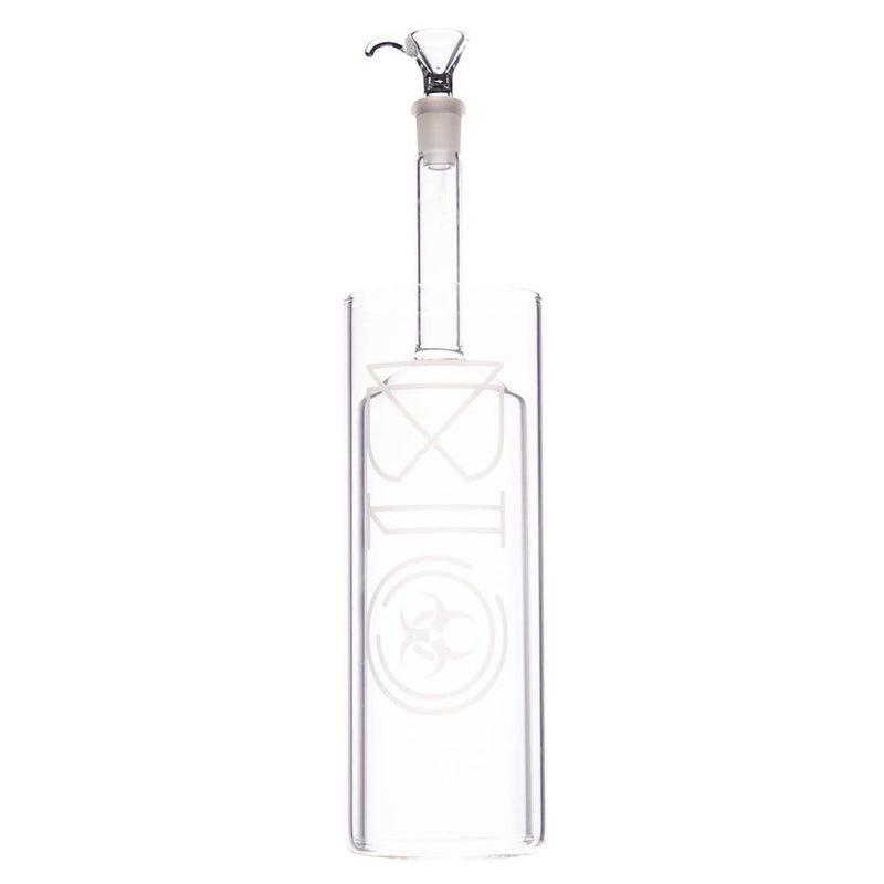 Bio Glass Glass Bong BIO Gravity Waterpipe 14mm - Silver BIO Logo