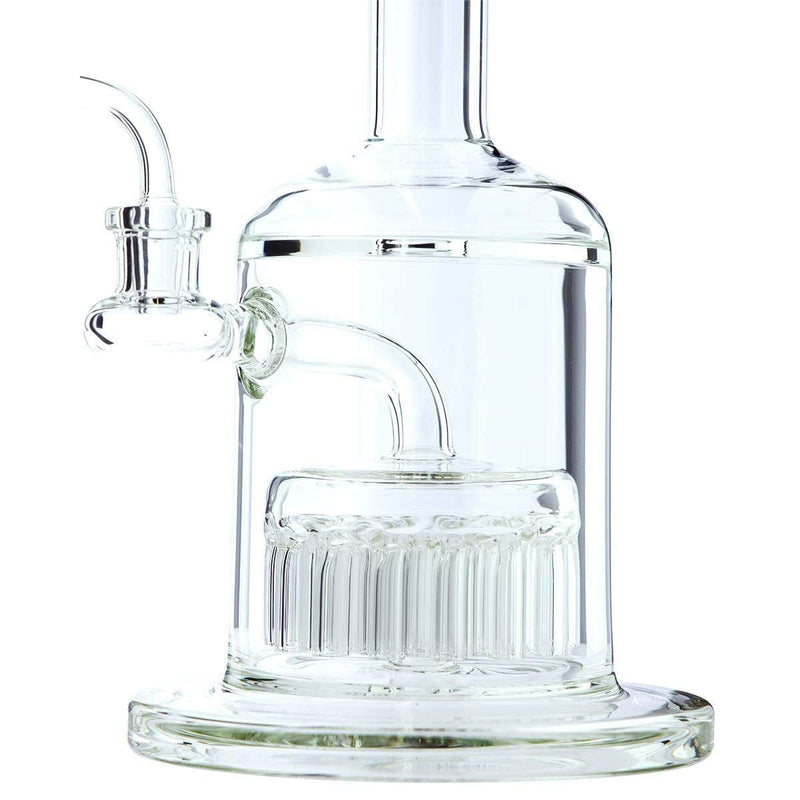 Bio Glass Glass Bong Water Pipe BIO Hazard 12" 37 Arm Perc 14mm Green