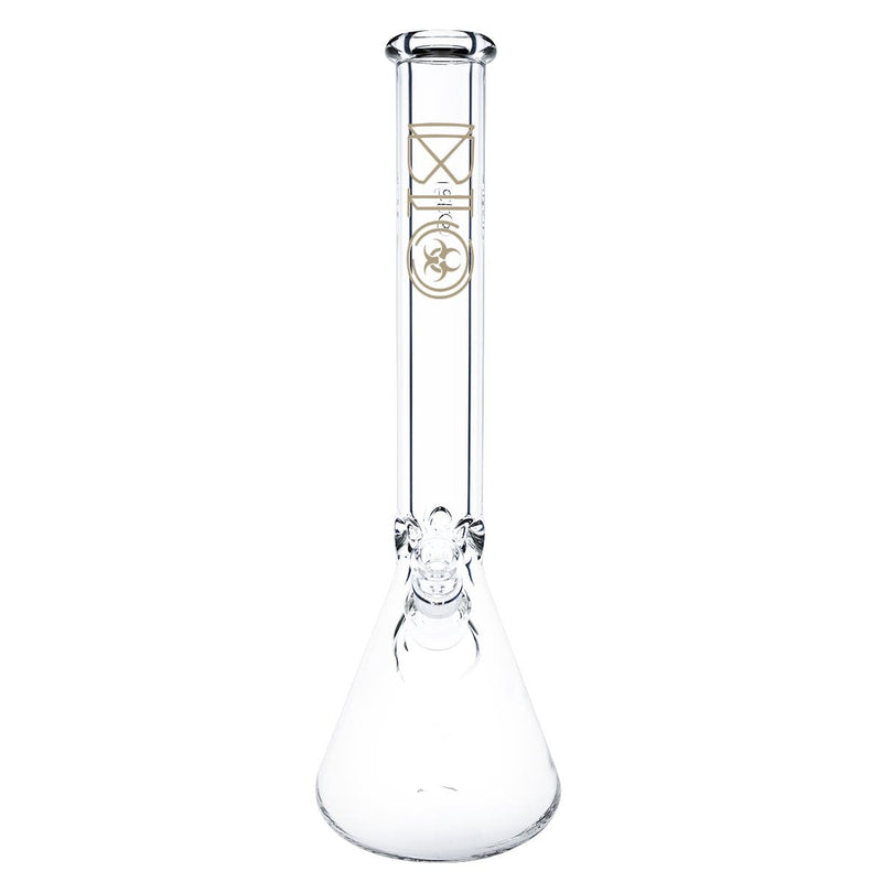 Bio Glass Glass Bong Waterpipe BIO 18" 50x9mm Beaker - Gold