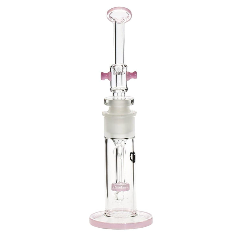 Bio Glass Glass Bubbler 11" BIO Spectrum Removable Downstem Bubbler - Pink