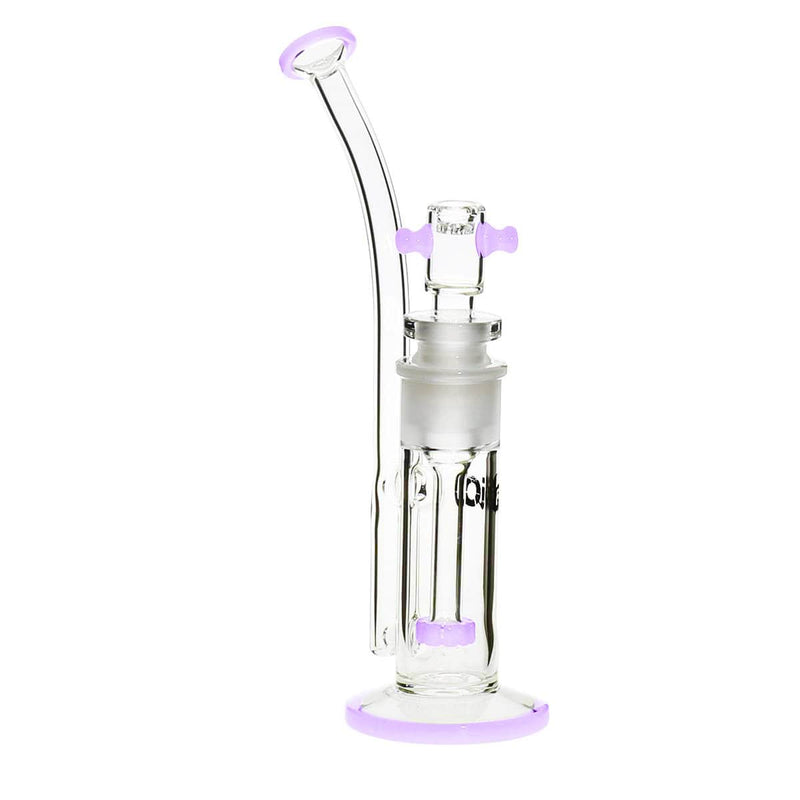 Bio Glass Glass Bubbler 11" BIO Spectrum Removable Downstem Bubbler - Purple