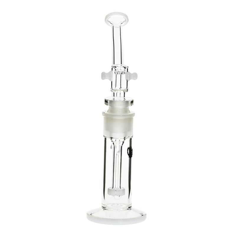 Bio Glass Glass Bubbler 11" BIO Spectrum Removable Downstem Bubbler - White