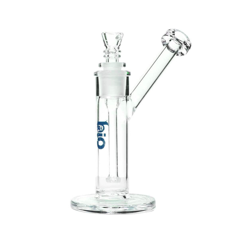 Bio Glass Glass Bubbler 5" BIO Removable Downstem Bubbler - Blue Logo