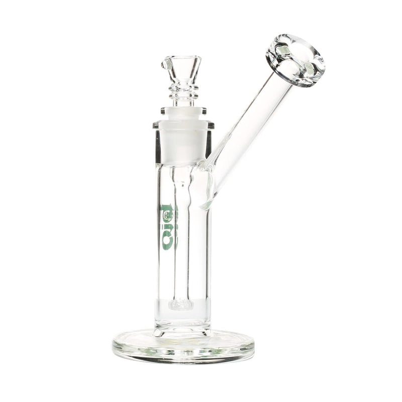 Bio Glass Glass Bubbler 5" BIO Removable Downstem Bubbler - Green Logo