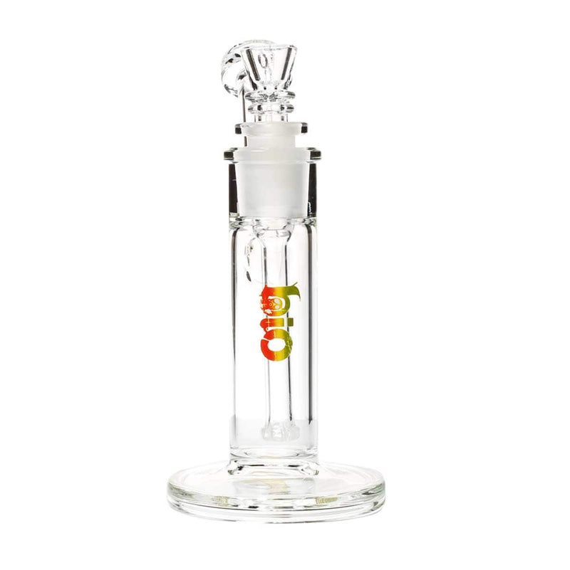 Bio Glass Glass Bubbler 5" BIO Removable Downstem Bubbler - Rasta Logo