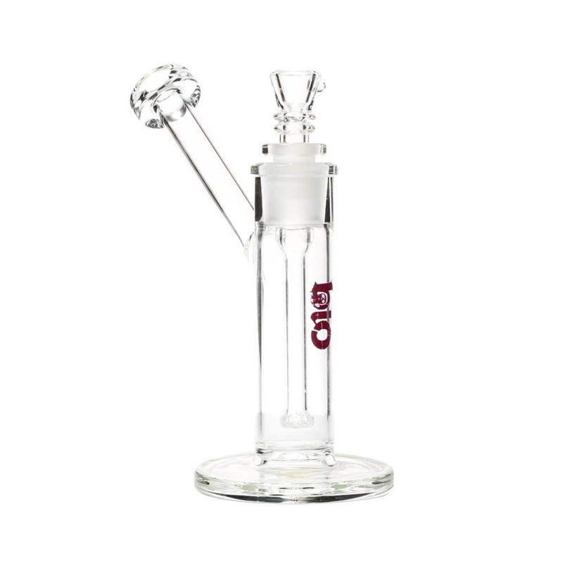 Bio Glass Glass Bubbler 5" BIO Removable Downstem Bubbler - Red Logo