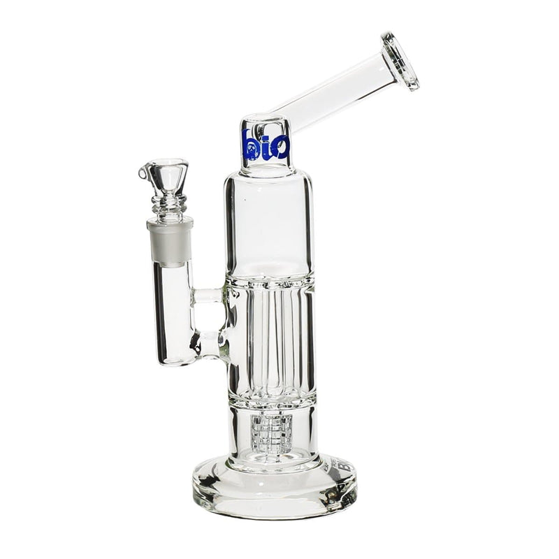 Bio Glass Glass Dab Rig 10" BIO Four Stem / Grid Bubbler