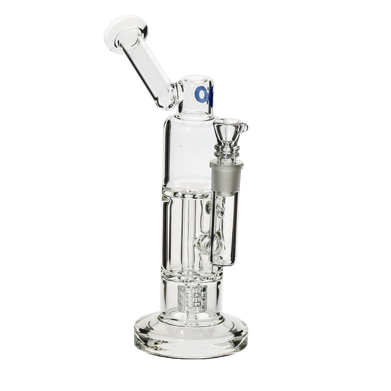 Bio Glass Glass Dab Rig 10" BIO Four Stem / Grid Bubbler