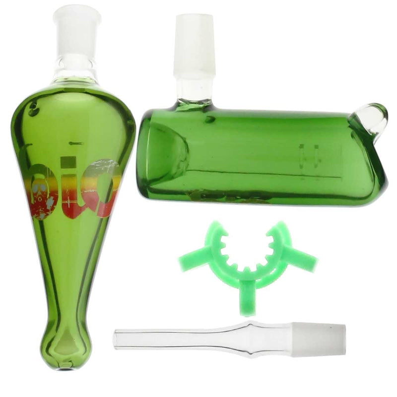 Bio Glass Nectar Collector BIO Multi-Kit Flower + Nectar Collector DUO - GREEN