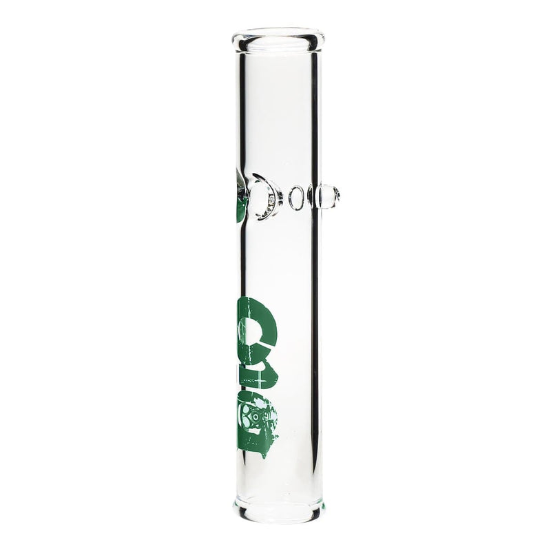 Bio Glass Steamroller Pipe 11" BIO Steamroller - Green Logo