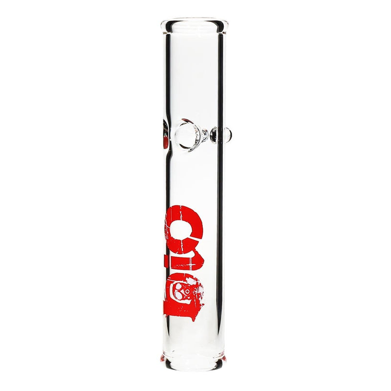 Bio Glass Steamroller Pipe 11" BIO Steamroller - Red Logo