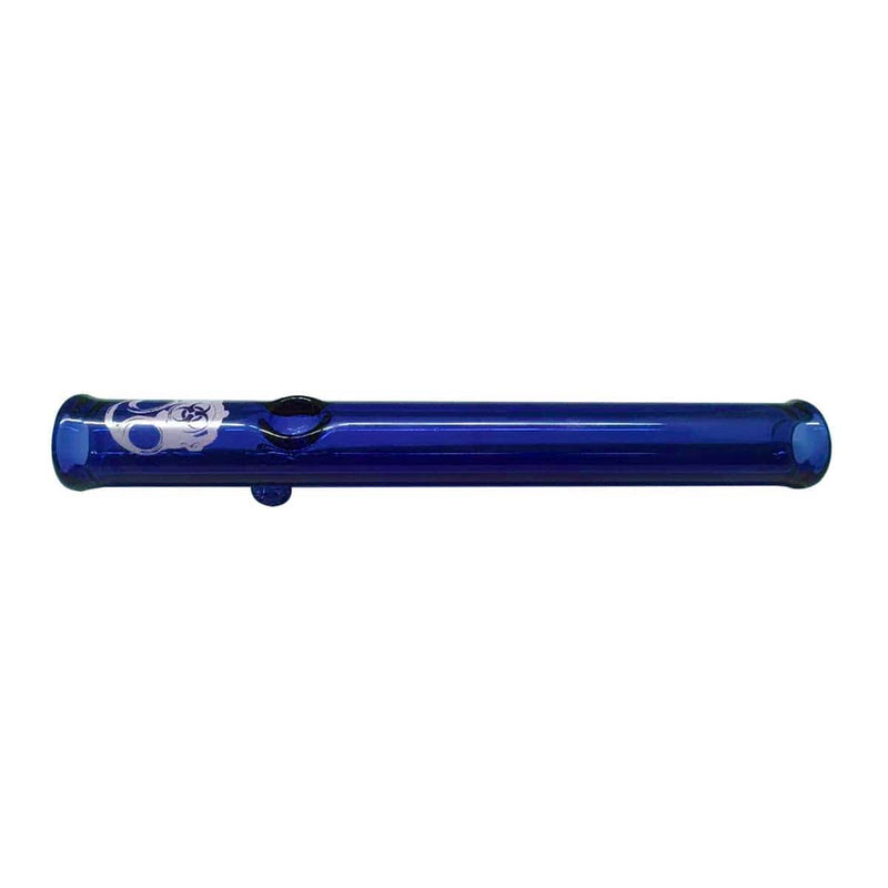 Bio Glass Steamroller Pipe 8" BIO 25mm Steamroller - Blue