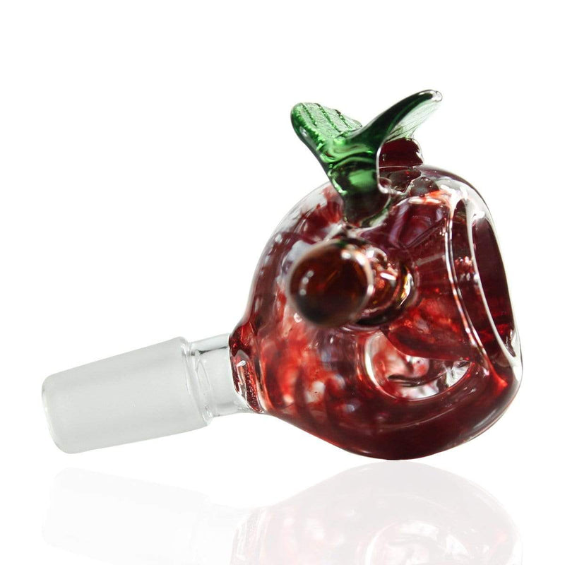 Biohazard Inc 14mm Bowl 14mm Apple Bowl - Red