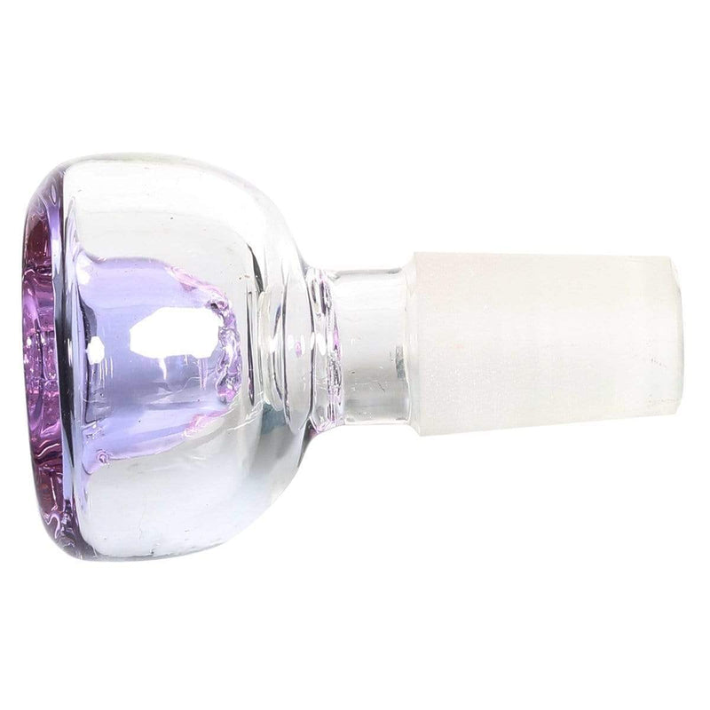 Biohazard Inc 14mm Bowl 14MM BOWL 5 HOLE PURPLE TRIM