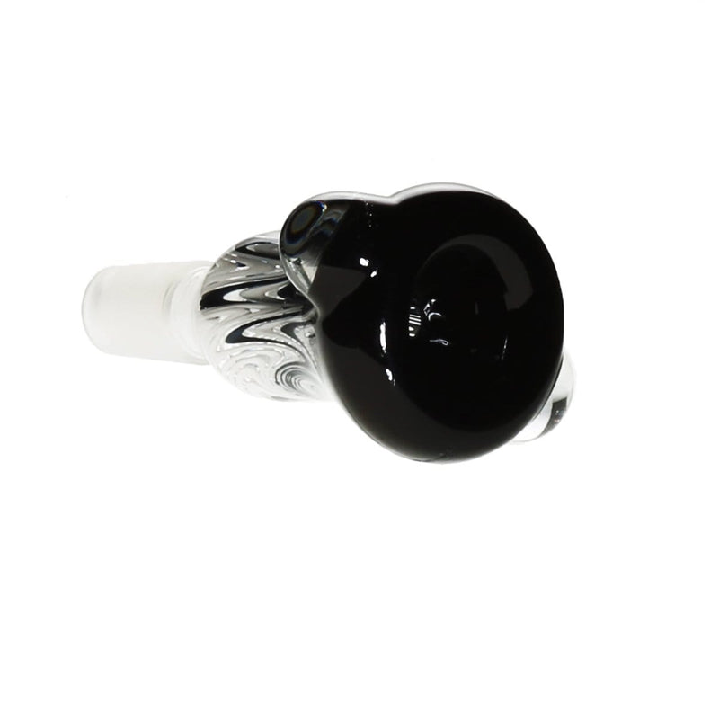 Biohazard Inc 14mm Bowl 14mm Bowl - Black & White Reversal