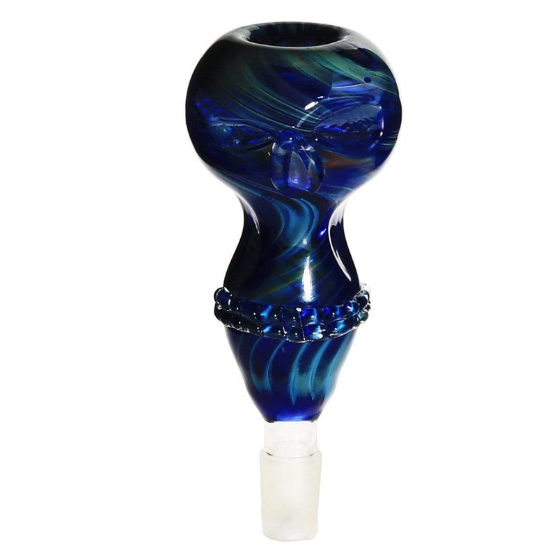 Biohazard Inc 14mm Bowl 14mm Face Bowl - Blue