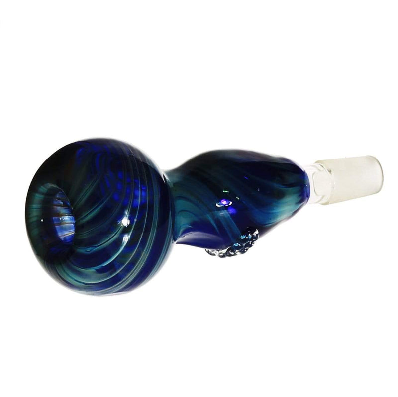 Biohazard Inc 14mm Bowl 14mm Face Bowl - Blue