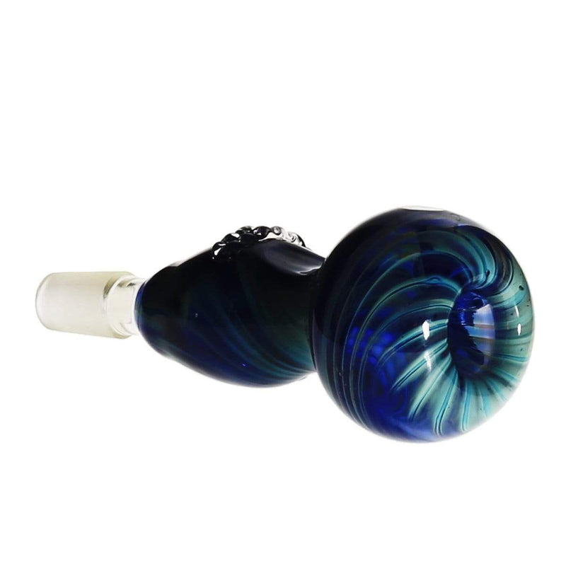 Biohazard Inc 14mm Bowl 14mm Face Bowl - Blue