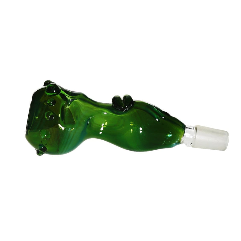 Biohazard Inc 14mm Bowl 14mm Face Bowl - Green