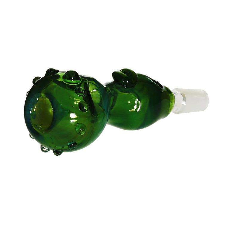 Biohazard Inc 14mm Bowl 14mm Face Bowl - Green